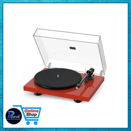 เครื่องเล่นแผ่นเสียง PROJECT : DEBUT CARBON EVO (พร้อมหัวเข็ม ORTOFON รุ่น 2M RED) (HIGH GLOSS RED)_3
